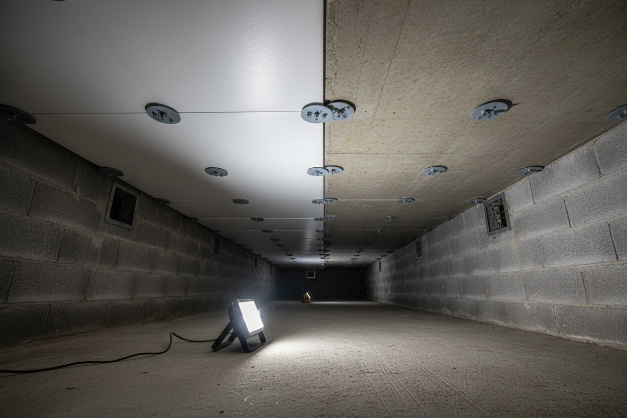 Isolation du plancher bas et sous-sol à Aix-en-Provence