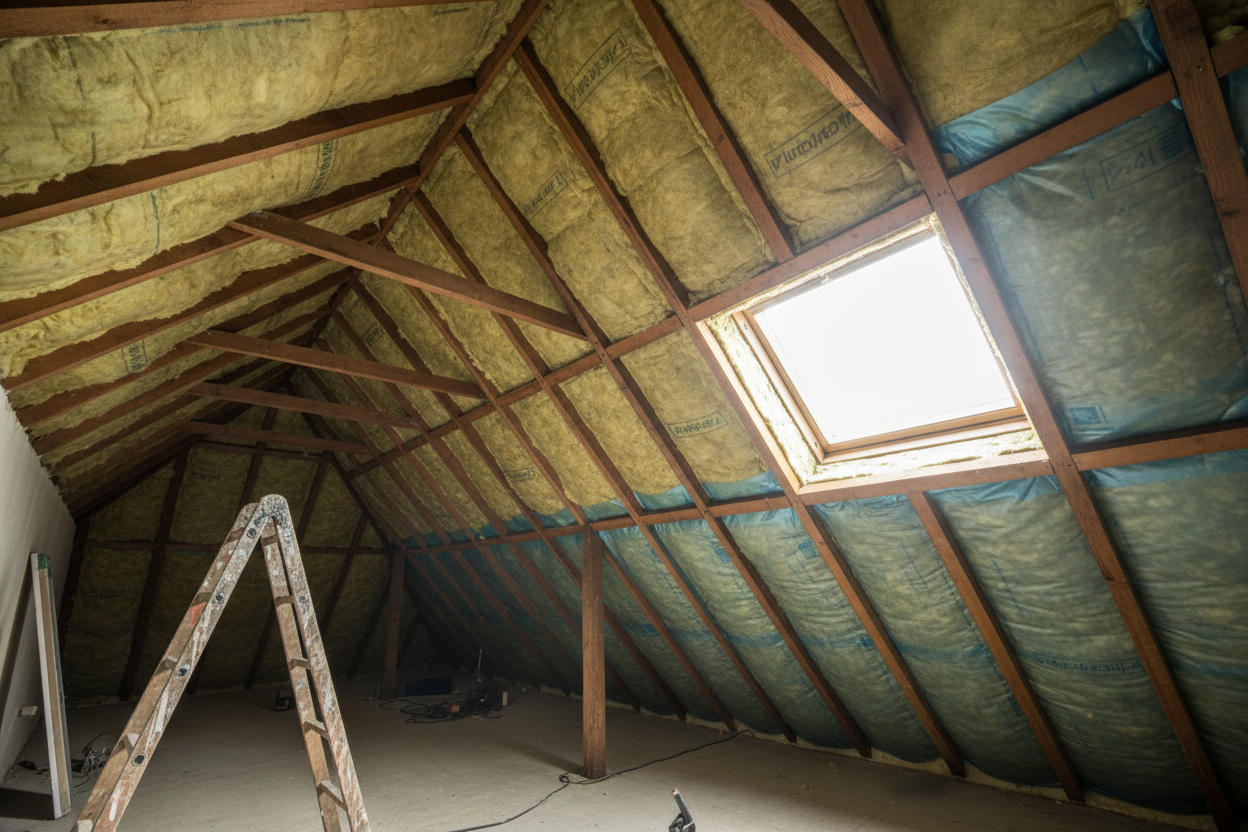 Isolation de toiture et rampants à Aix-en-Provence