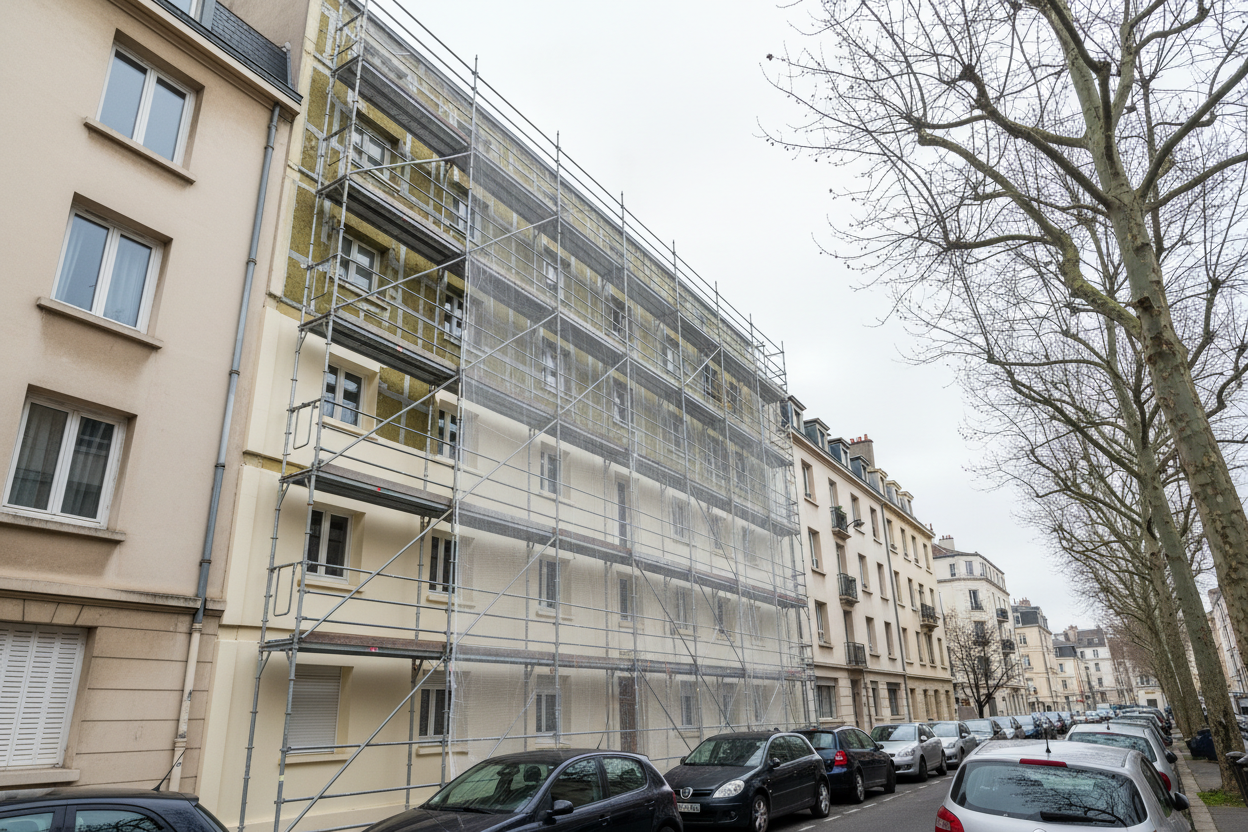 Ravalement de façade et isolation à Aix-en-Provence